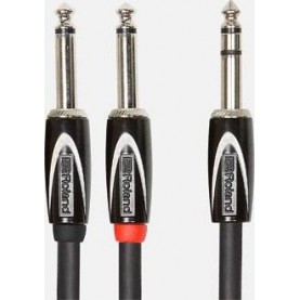 Roland RCC5TR28 Câble splitter jack TRS 2 jack 150cm