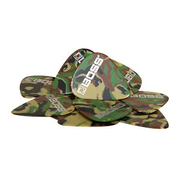Boss BPK-12-CM Camo Medium 12 Picks