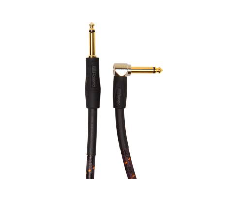 Roland RICG15A Câble jack-jack coudé Gold 450cm