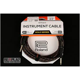 ROLAND RICG15 Instrumentenkabel GOLD 24K 450cm