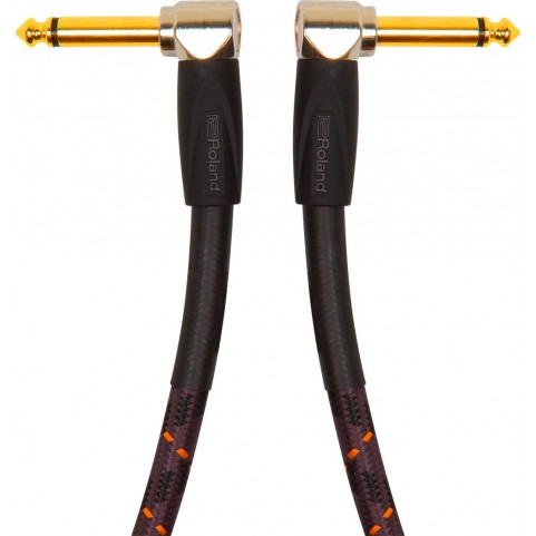 Roland RICGPC Instrument cable GOLD 15cm