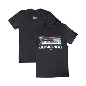 ROLAND JUNO106 T-Shirt Black L