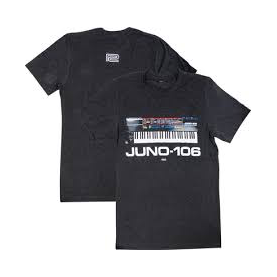 ROLAND JUNO106 T-Shirt Noir L large