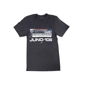 ROLAND JUNO106 T-Shirt Black L