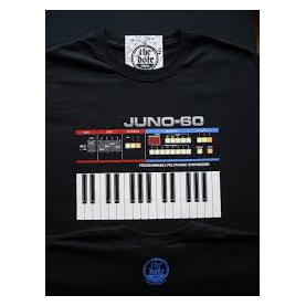 ROLAND JUNO106 T-Shirt nera L large