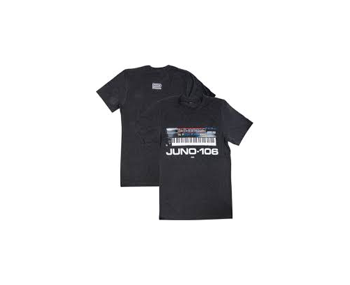 ROLAND JUNO106 T-Shirt Schwarz M