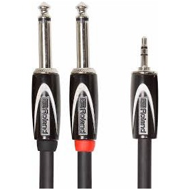 ROLAND RCC153528 Kabel minijack stereo-dual jack 450cm