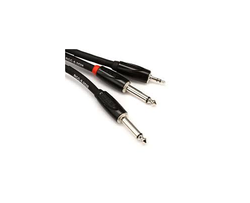 Roland RCC103528 Câble splitter minijack st. 2 jack mono