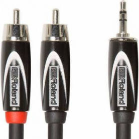 ROLAND RCC10352R Interconnect Cable 3.5" TRS /Dual RCA 3m