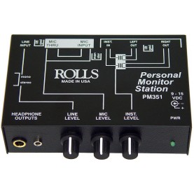 ROLLS PM 351 Personal Monitor Mixer