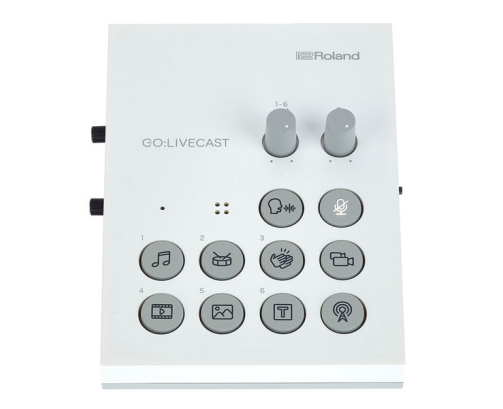 Roland Go:Livecast Studio streaming direct smartphones