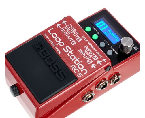Boss RC5 loop station E-Gitarre