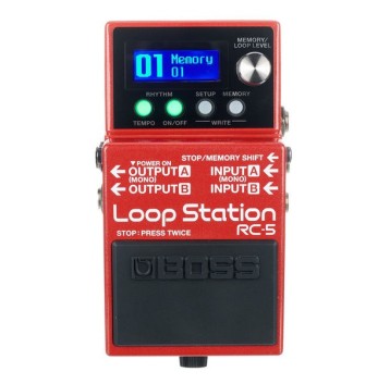 Boss RC5 loop station