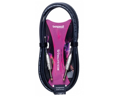 Bespeco IRO450PBK Iron Extreme Câble instrument 450cm