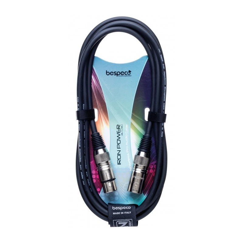 Bespeco EAMB300 Câble Micro XLR 10m