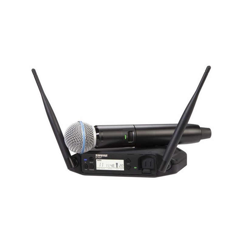Shure GLXD24Plus/Beta58 Radiomicrofono Dual Band