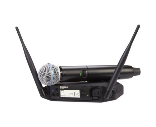 Shure GLXD24+/Beta58 Digitales Funkmikrofon-System Dualband