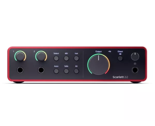 Focusrite SCARLETT 2I2 (4th Gen) Audiointerface