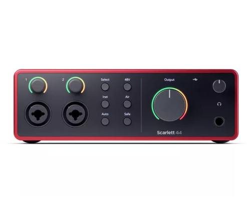 Focusrite SCARLETT 4I4 (4th Gen) Audiointerface 4 Kanal