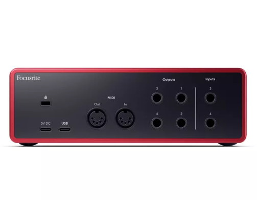 Focusrite SCARLETT 4I4 (4th Gen) Audiointerface 4 Kanal