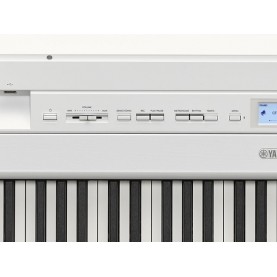 Yamaha P-525 WH piano numérique blanc avec support et péda