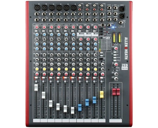 Allen & Heath ZED 12FX Table de mixage usb 12 ch