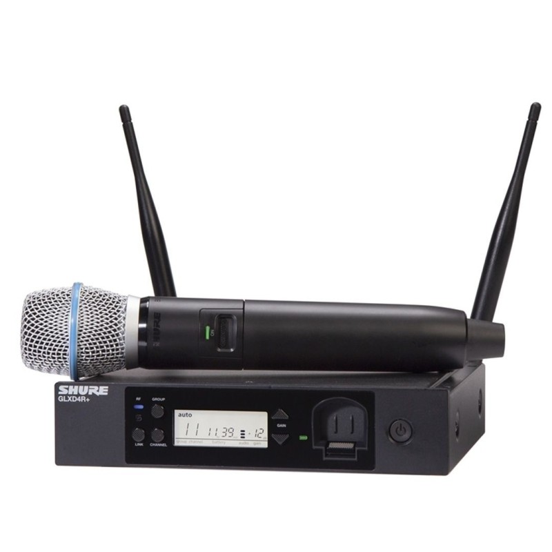 Shure GLXD24RPlus/BETA87A Wireless System