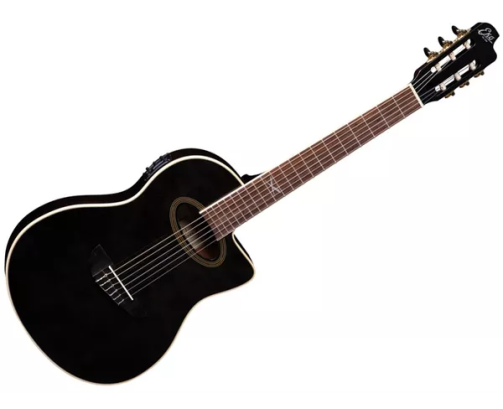 Eko NTX N100 CE See Through Black chitarra classica