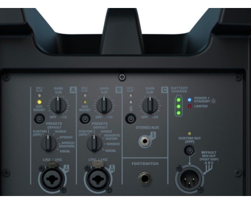 QSC CB10 Battery-Powered Bluetooth Speaker