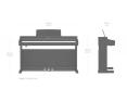 Kawai CX202 B piano digitale