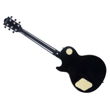 Eko LS300 Schwarze E-Gitarre