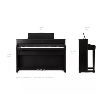 Kawai CA701 BK pianoforte digitale