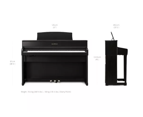 Kawai CA701 BK pianoforte digitale