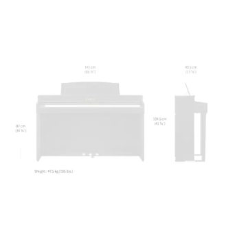 Kawai CN301 WH pianoforte digitale