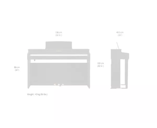Kawai CN201 BK pianoforte digitale