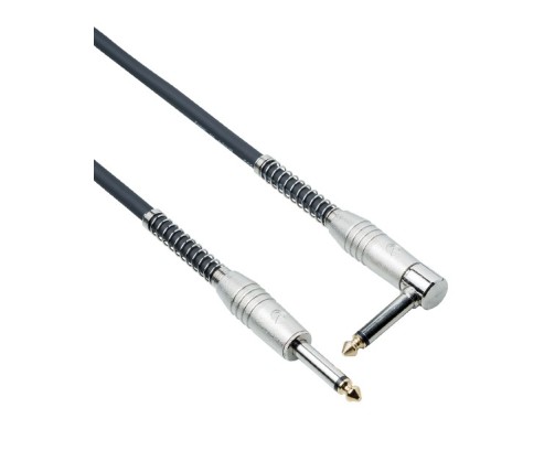 Bespeco IRO450APBK Iron Extreme Instrumentenkabel Klinke/Winkel 450cm
