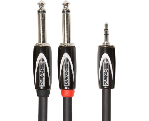 Roland RCC153528 Kabel minijack stereo-dual jack 450cm