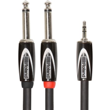 Roland RCC153528 minijack stereo-dual jack 450cm