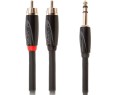 Roland RCC10TR2R splitter JACK TRS 2 RCA 3m