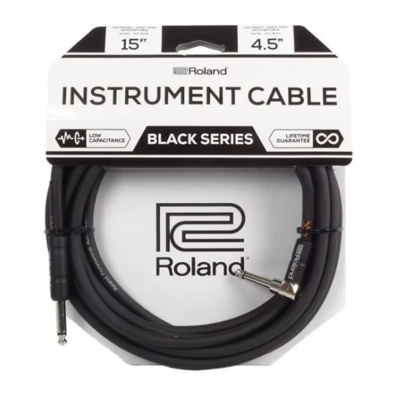 Roland RICB15A Instrument Cable jack/angled jack 450cm