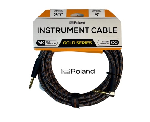 Roland RICG20A cavo jack-jack angolato 6m
