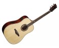 Eko Tri D300Ce Electro-Acoustic Guitar, Natural