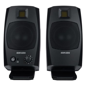 Adam Audio D3V Black Coppia Monitor Da Tavolo