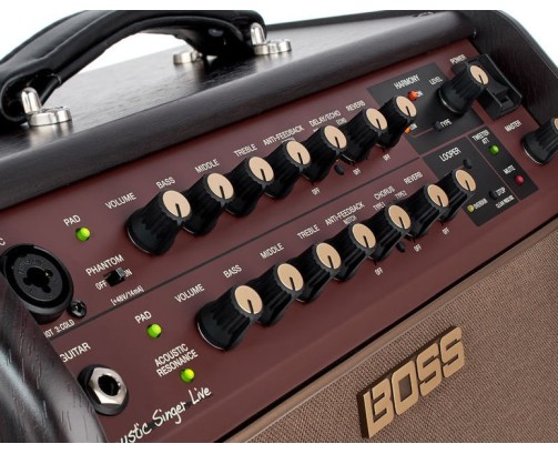 Boss ACS ACOUSTIC SINGER LIVE combo chitarra voce
