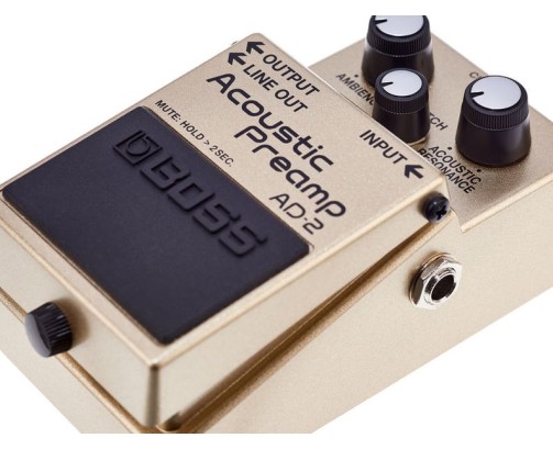 Boss AD2 Preamp for electro-acoustic guitars