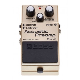 BOSS AD2 Preamp for electro-acoustic guitars