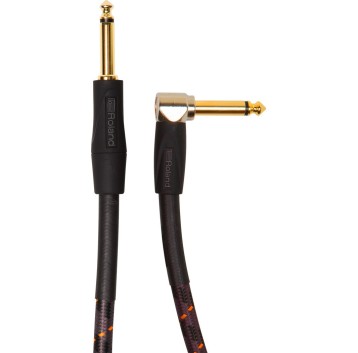 Roland RICG20A Câble instrument jack-jack coudé 6m