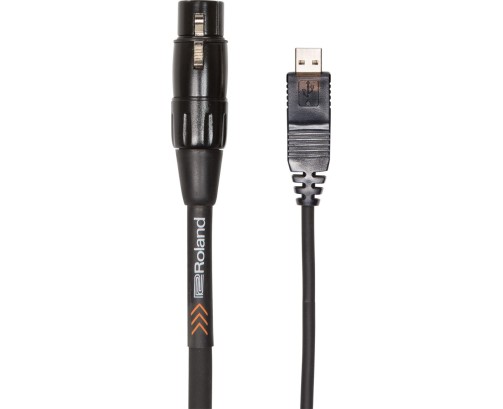 Roland RCC10USXF Câble XLR fem/USB 3m