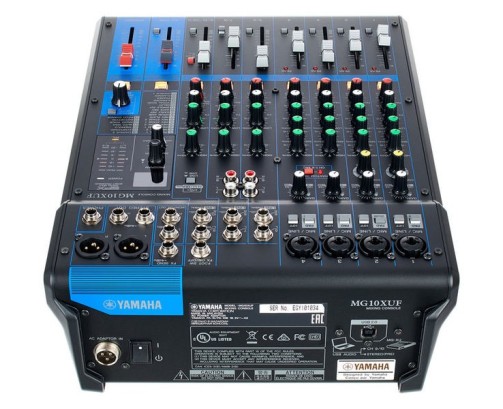 Yamaha MG10XUF mixer fader scheda audio