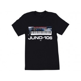 ROLAND JUNO106 T-Shirt Black L